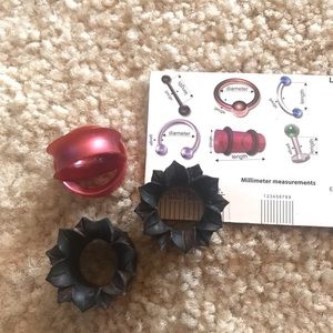Plugs/Gauges, Tunnels Soft Silicone + Wood Bundle